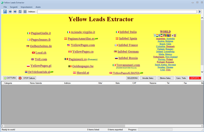 Windows 7 Yellow Leads Extractor 1.0.0 full